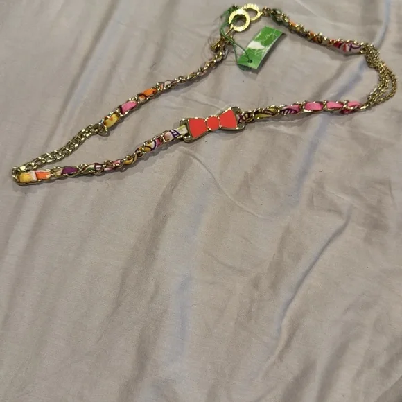 Vera Bradley pink bow wrap bracelet NWT - Picture 6 of 6